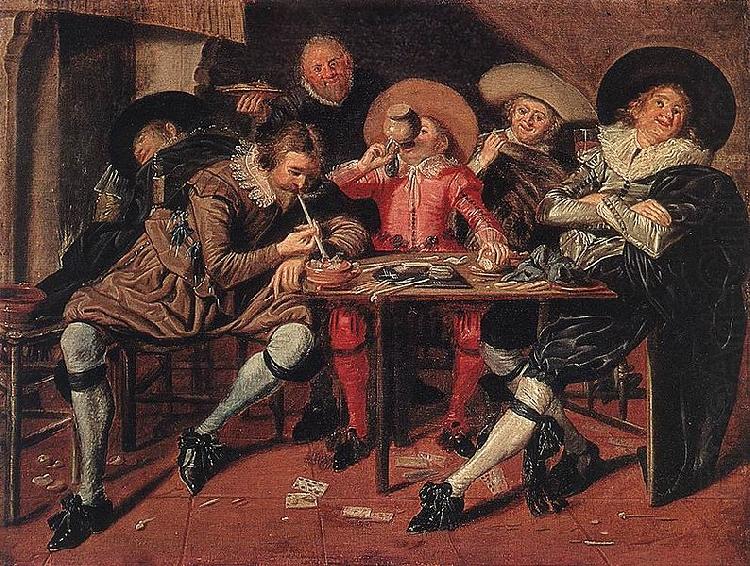 Merry Party in a Tavern, Dirck Hals